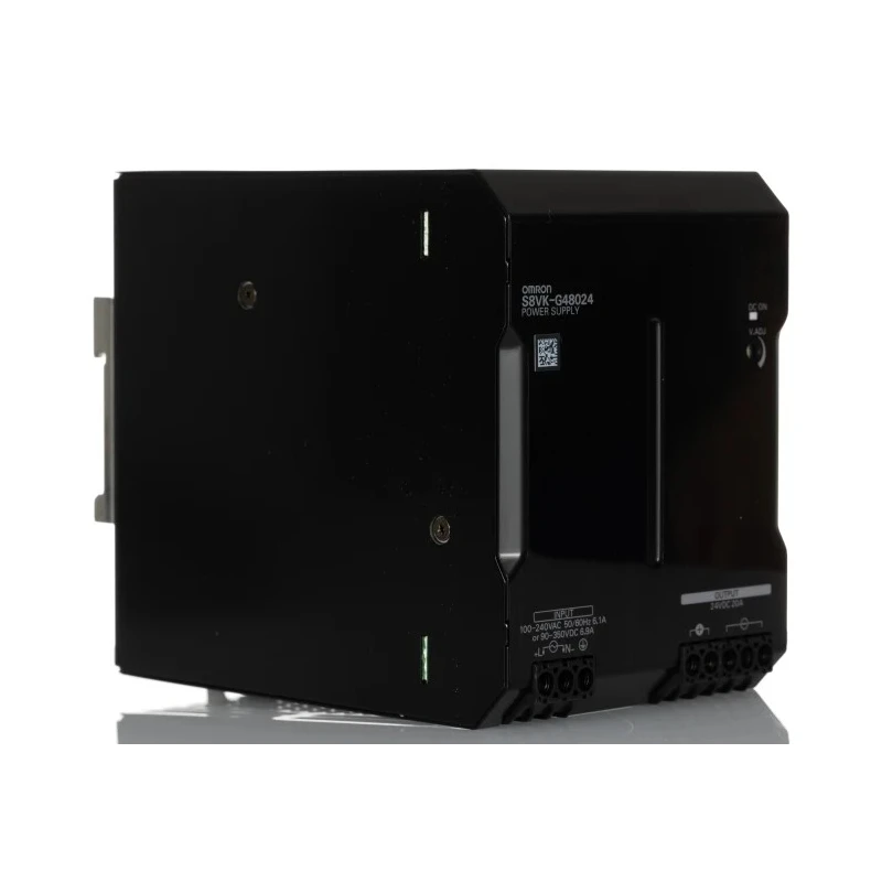 Omron S8VK-G Switched Mode DIN Rail Power Supply AC/DC Input 100-350 V, Output 24V DC, 20 A, 480W 
