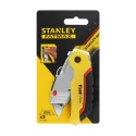 Stanley Folding Fixed Blade Utility Knife with Straight Retractable Steel Blade 60mm 0-10-825