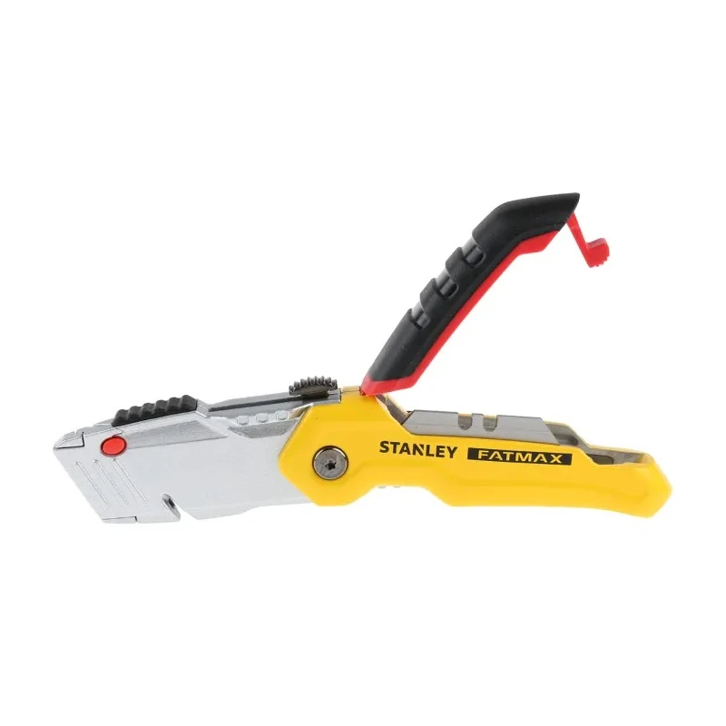 Stanley Folding Fixed Blade Utility Knife with Straight Retractable Steel Blade 60mm 0-10-825