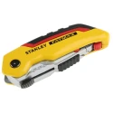 Stanley Folding Fixed Blade Utility Knife with Straight Retractable Steel Blade 60mm 0-10-825