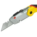 Stanley Folding Fixed Blade Utility Knife with Straight Retractable Steel Blade 60mm 0-10-825