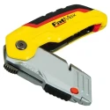 Stanley Folding Fixed Blade Utility Knife with Straight Retractable Steel Blade 60mm 0-10-825