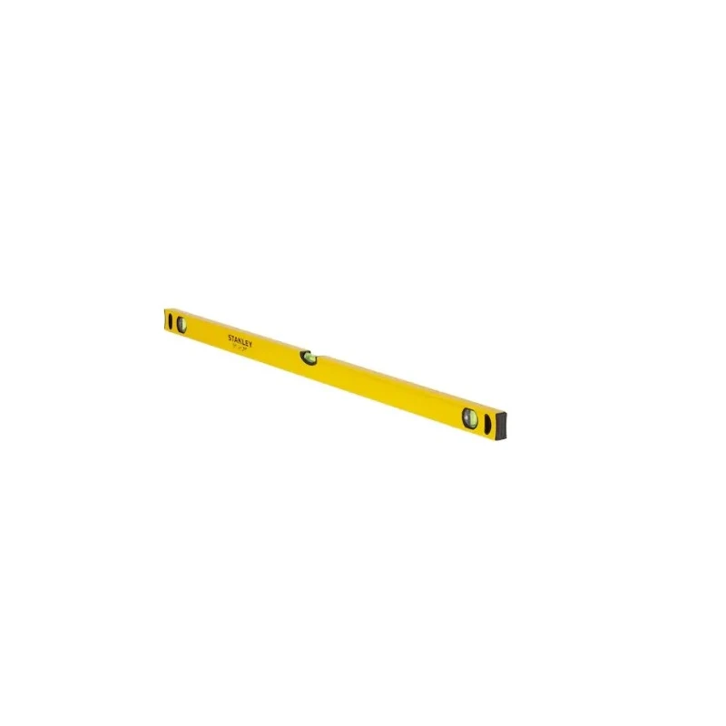 Stanley 1 m Aluminium Box Section Spirit Level with 2 Vials, 0.5 mm/m Accuracy STHT1-43105