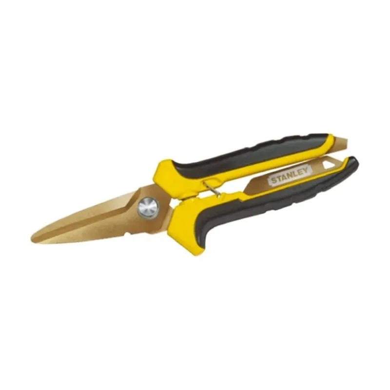 Stanley 312mm Titanium Coated Blade Tin Snip for Copper, Iron, Lead, Mild Steel STHT0-14103