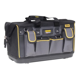 Stanley Plastic 600 x 600 Fabric Polyamide Round Top Rigid Tool Bag with Shoulder Strap 500 mm x 290 mm x 300 mm FMST1-71180