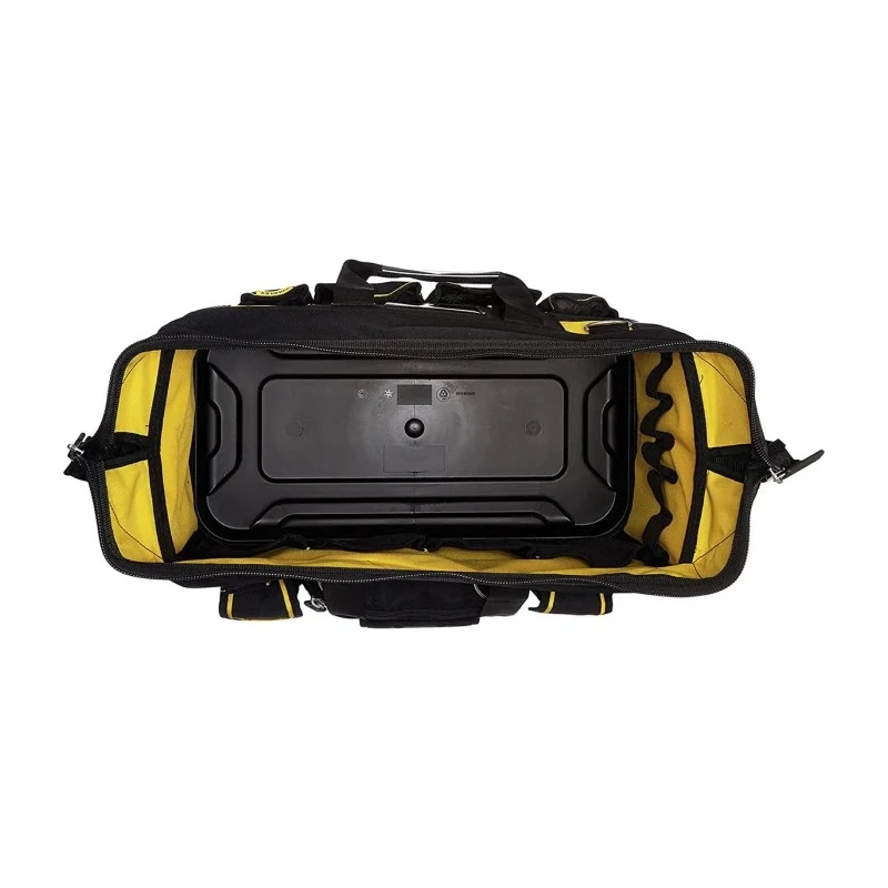 Stanley Plastic 600 x 600 Fabric Polyamide Round Top Rigid Tool Bag with Shoulder Strap 500 mm x 290 mm x 300 mm FMST1-71180