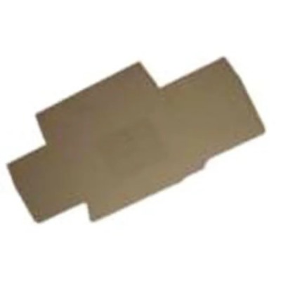 Wieland AFPN Series Grey End Plate Accessory for WKFN Series Electrical Connectors 07.312.7355.0