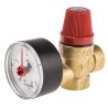 Altecnic 3 bar Pressure Relief Valve Brass Body Threaded 1/2 in Inlet/Outlet CA-RS/313430