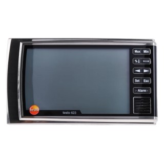 Testo Digital Hygrometer with Maximum & Minimum Display, Temperature Accuracy ±0.4°C, Humidity Accuracy ±3 %RH, ±2 0560 6230