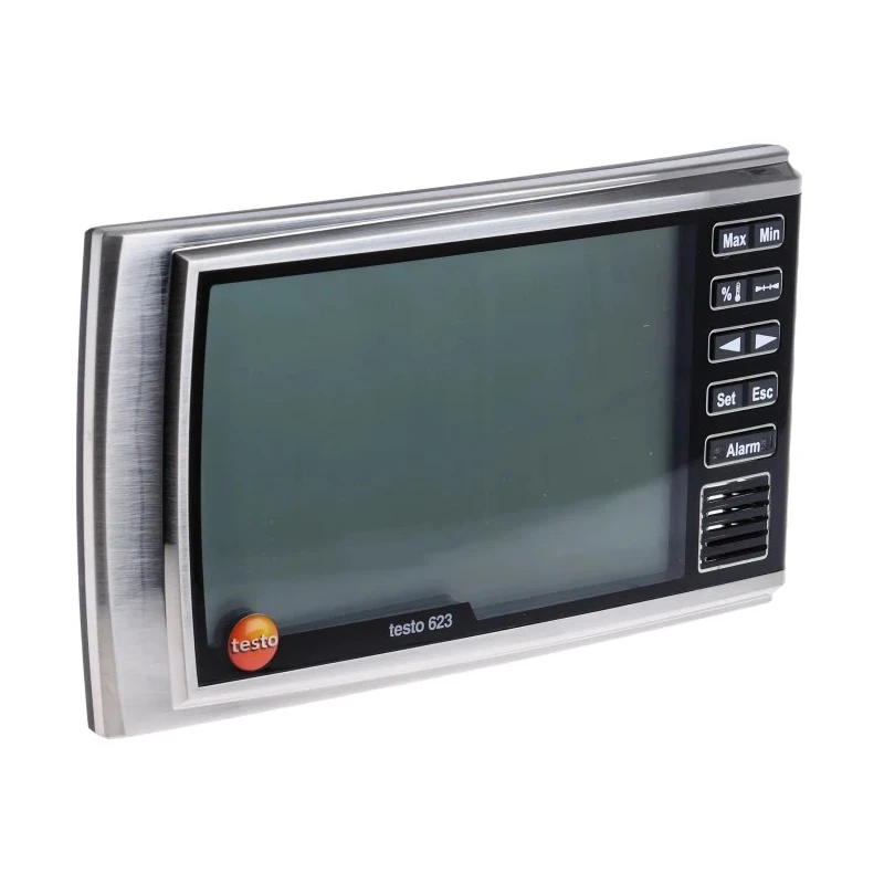 Testo Digital Hygrometer with Maximum & Minimum Display, Temperature Accuracy ±0.4°C, Humidity Accuracy ±3 %RH, ±2 0560 6230