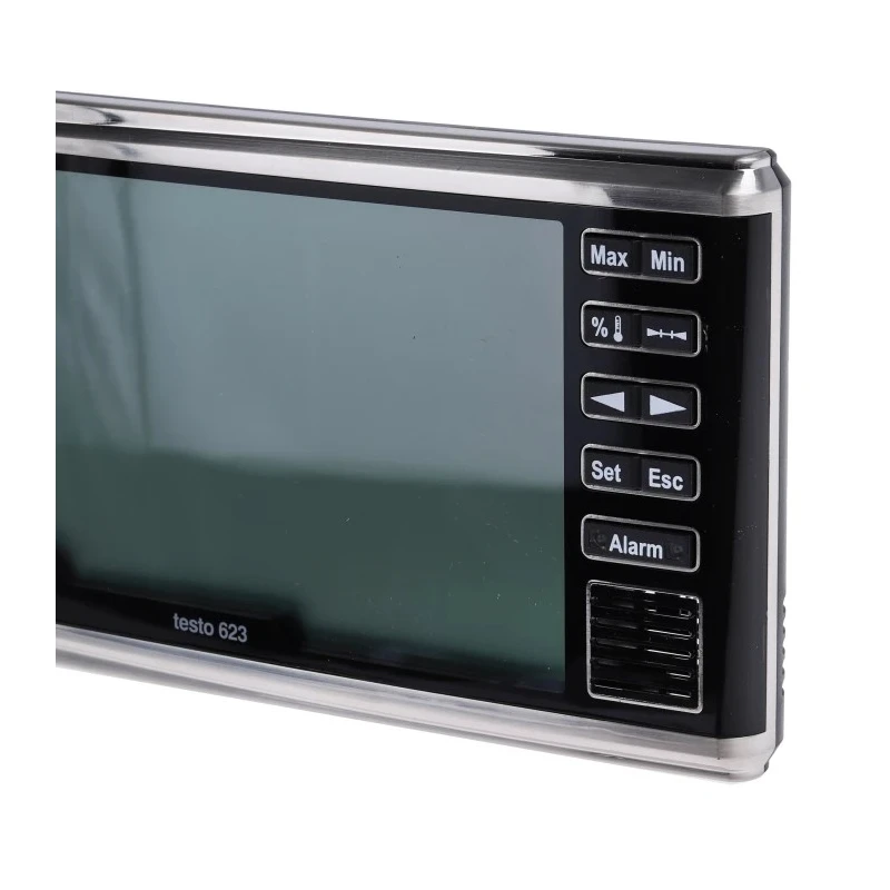 Testo Digital Hygrometer with Maximum & Minimum Display, Temperature Accuracy ±0.4°C, Humidity Accuracy ±3 %RH, ±2 0560 6230