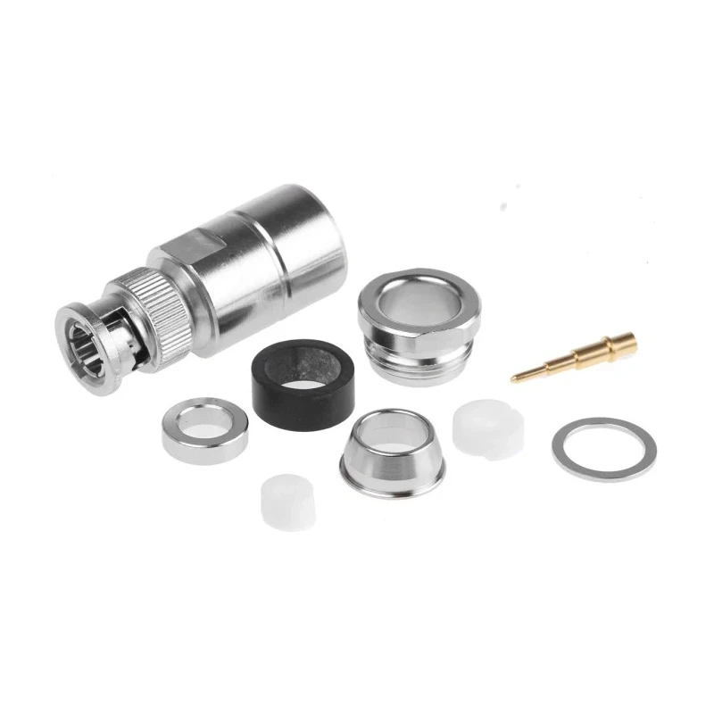Telegartner BNC Series Coaxial Connector Cable Male BNC, 75 Ω, Straight Body Clamp J01002A1940