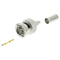 Telegartner BNC Series Coaxial Connector Cable Male BNC, 75 Ω, Straight Body Crimp J01002B0018