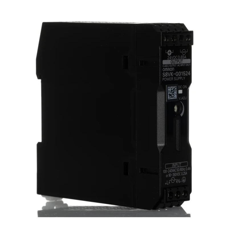 Omron DIN Rail Switch Mode Power Supply 240V AC/DC Input, 24V DC 650mA Output, 15W S8VK-G