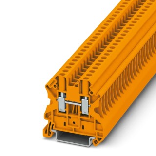 Phoenix Contact Feed Through Terminal Block Orange UT 4 OG Series 1-Level Screw Termination 1kV, 41A 3045101