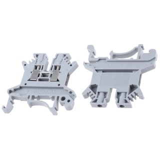 Phoenix Contact UK 1.5 N Series DIN Rail Terminal Block Grey, Feed Through, 1.5 mm², 1-Level, Screw Termination 3005837