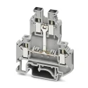 Phoenix Contact Double Level Terminal Block UKK 5-PV Series Grey 0.2-4 mm² Screw 32A 500V 2791388