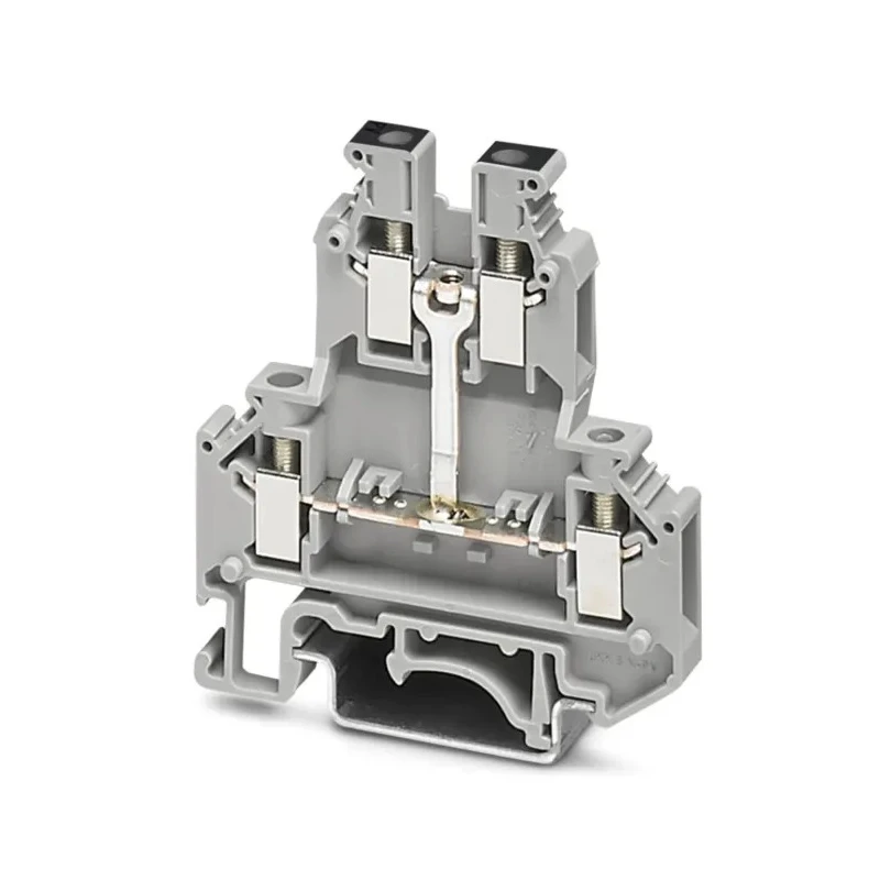 Phoenix Contact Double Level Terminal Block UKK 5-PV Series Grey 0.2-4 mm² Screw 32A 500V 2791388