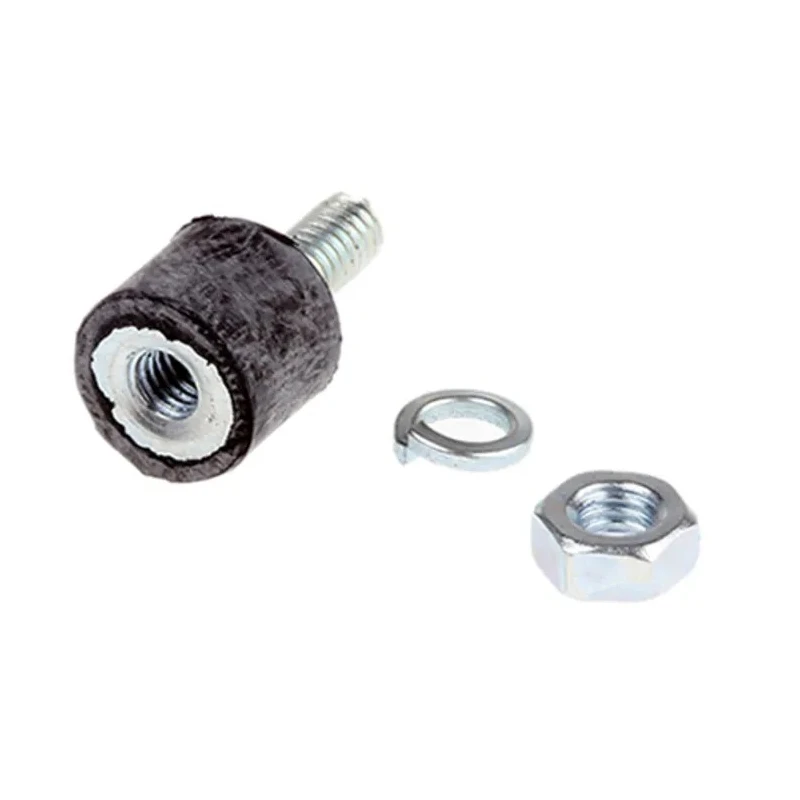 FIBET M4 x 10 mm Anti-Vibration Mount Male to Female Bobbin with 6.4 daN Compression, 10 mm OD, 8 mm Height 1008VD10-45