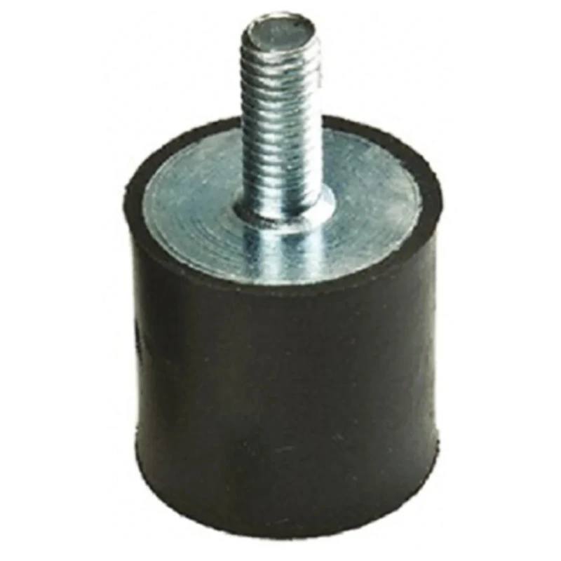 FIBET M8 x 23 mm Anti-Vibration Mount Male Buffer Foot, 63 daN Compression Load, 40 mm Outside Diameter, 35 mm 4035VE23-45