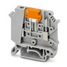 Phoenix Contact UK 5-MTK-P/P BU Series Knife Disconnect Terminal Block Blue, 500V, 16A, Screw Termination, 1-Level 3004058