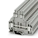 Phoenix Contact Double Level Terminal Block Grey, Feed Through, 0.2mm² to 4 mm², 2-Level, Screw Termination, 500V 2771007