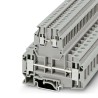 Phoenix Contact Double Level Terminal Block Grey, Feed Through, 0.2mm² to 4 mm², 2-Level, Screw Termination, 500V 2771007