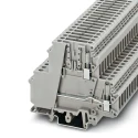Phoenix Contact UKK 5-TG Series 2-Level Grey Disconnect Terminal Block 400V, 26A, Screw Termination 3007042