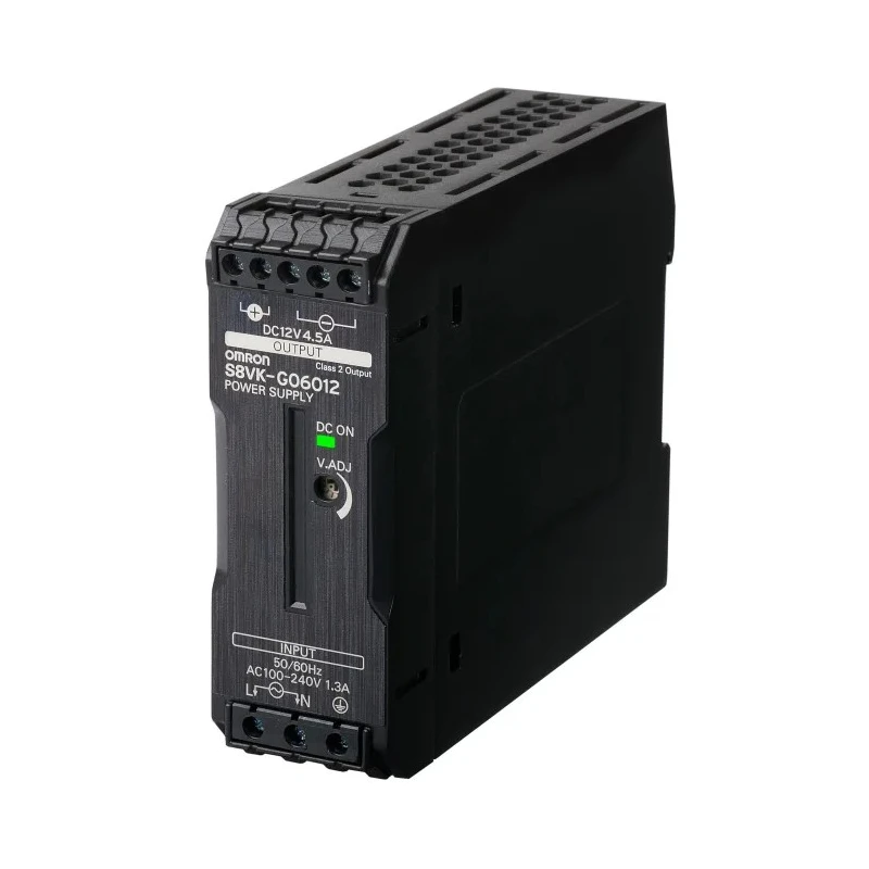 Omron S8VK-G DIN Rail Power Supply 12V DC, 4.5A, 60W, Universal AC/DC Input, IP20, 