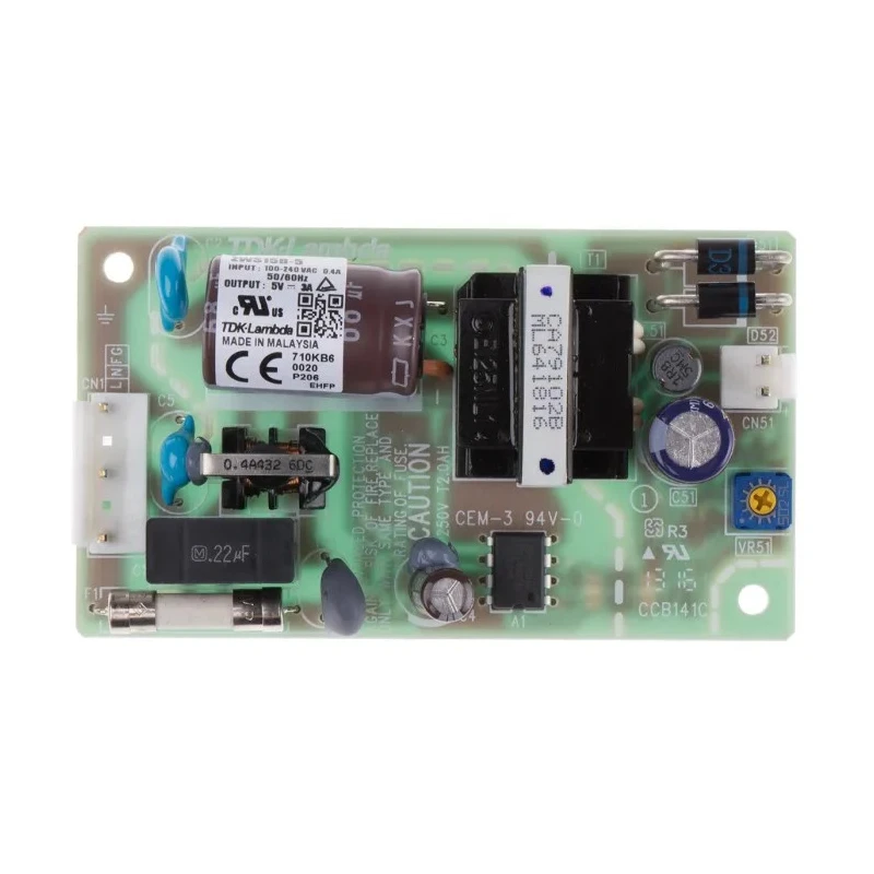 TDK-Lambda Switching Power Supply 5V DC, 15 W, Chassis Mount, -10°C to 70°C Operating Temperature ZWS15B-5