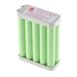 RS PRO 24 V Nickel Metal Hydride Rechargeable Battery Pack 20 Cells 2 Ah 777-0419