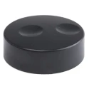 RS PRO Potentiometer Knob 38.6 mm Diameter Black Push-On Polyvinyl Chloride for 6 mm Circular Shaft 777-7287