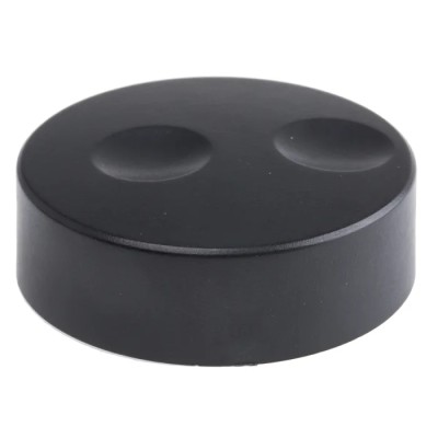 RS PRO Potentiometer Knob 38.6 mm Diameter Black Push-On Polyvinyl Chloride for 6 mm Circular Shaft 777-7287