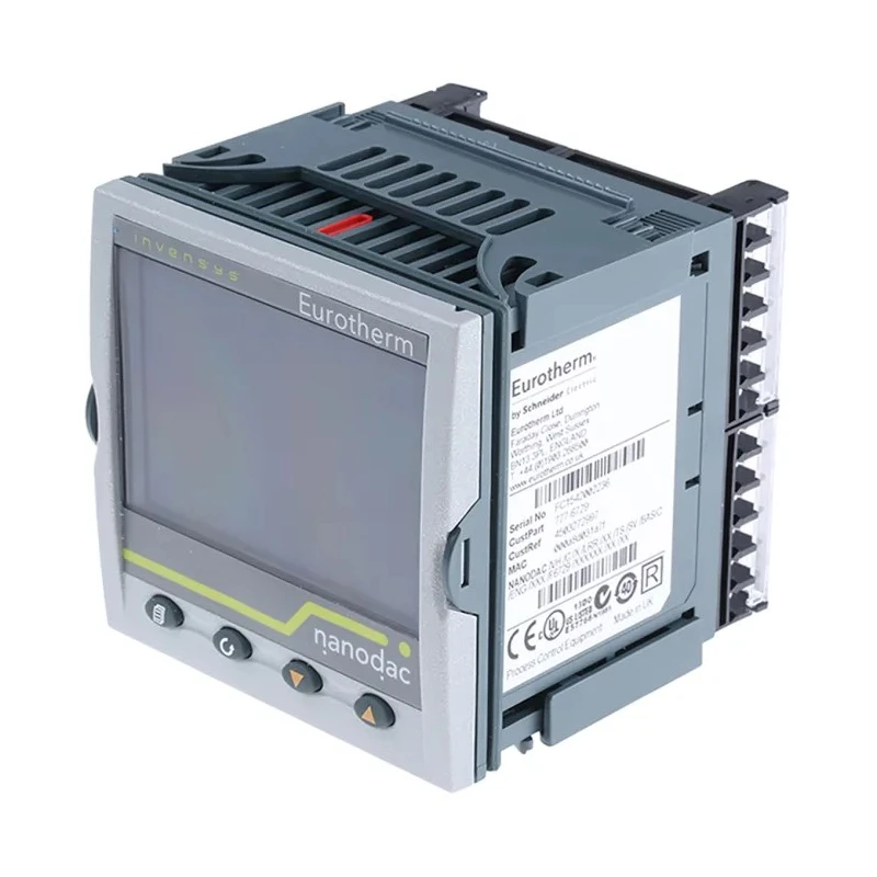 Eurotherm 3-Channel Graphical Chart Recorder RTD, Thermocouple NANODAC/VH/C/X/LRR 96mm Height, 96mm Width, 96mm Length