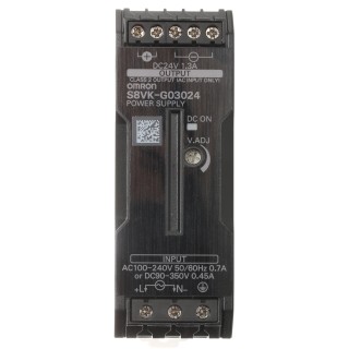 Omron S8VK-G Switched Mode DIN Rail Power Supply 350 V DC, 240 V AC AC/DC Input 24 V DC, 1.3 A Output, 30 W Power 
