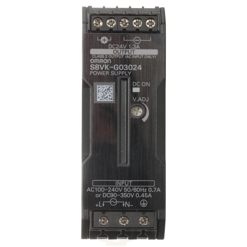 Omron S8VK-G Switched Mode DIN Rail Power Supply 350 V DC, 240 V AC AC/DC Input 24 V DC, 1.3 A Output, 30 W Power 
