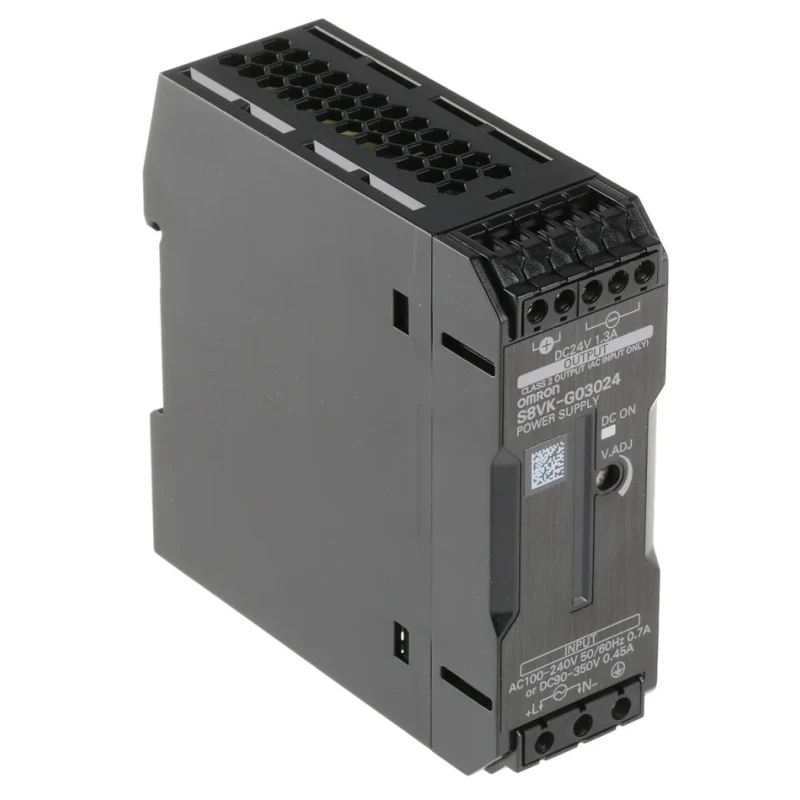 Omron S8VK-G Switched Mode DIN Rail Power Supply 350 V DC, 240 V AC AC/DC Input 24 V DC, 1.3 A Output, 30 W Power 