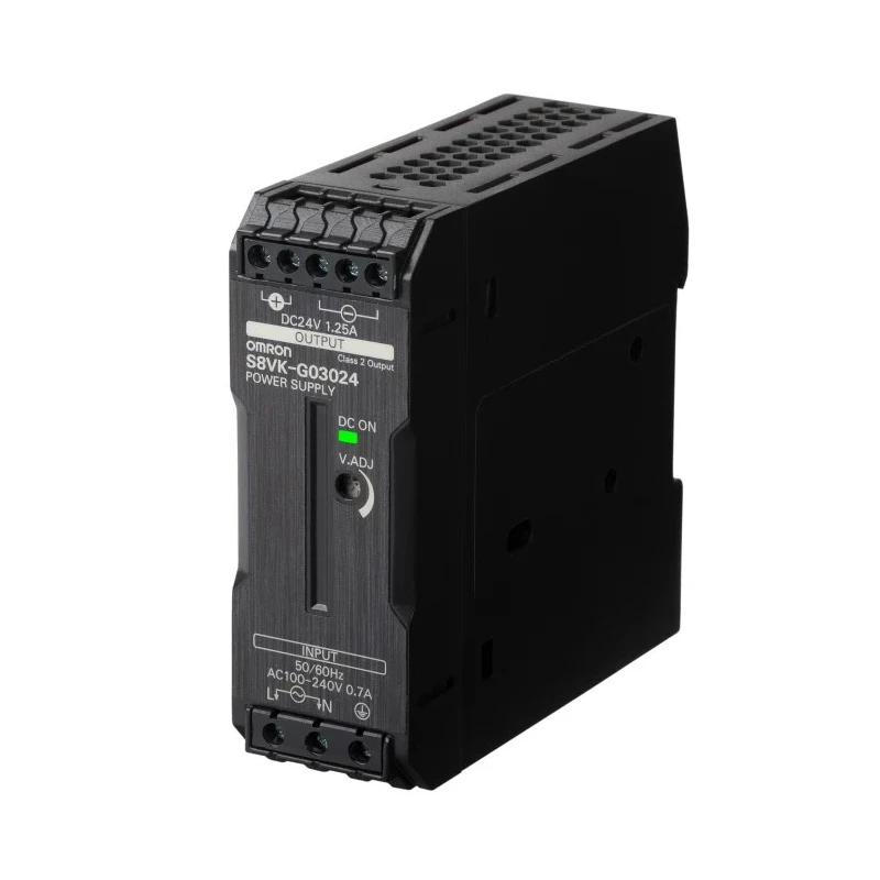 Omron S8VK-G Switched Mode DIN Rail Power Supply 350 V DC, 240 V AC AC/DC Input 24 V DC, 1.3 A Output, 30 W Power 