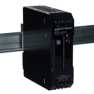 Omron S8VK-G Switched Mode DIN Rail Power Supply AC/DC Input 100-240V AC, 90-350V DC 24V DC, 5A Output, 120W Power 