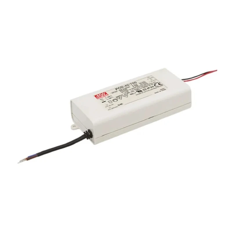 MEAN WELL Constant Current 5 Output LED Driver, IP30, 115V/65V, 40.25W Power, 350mA Driver Current 