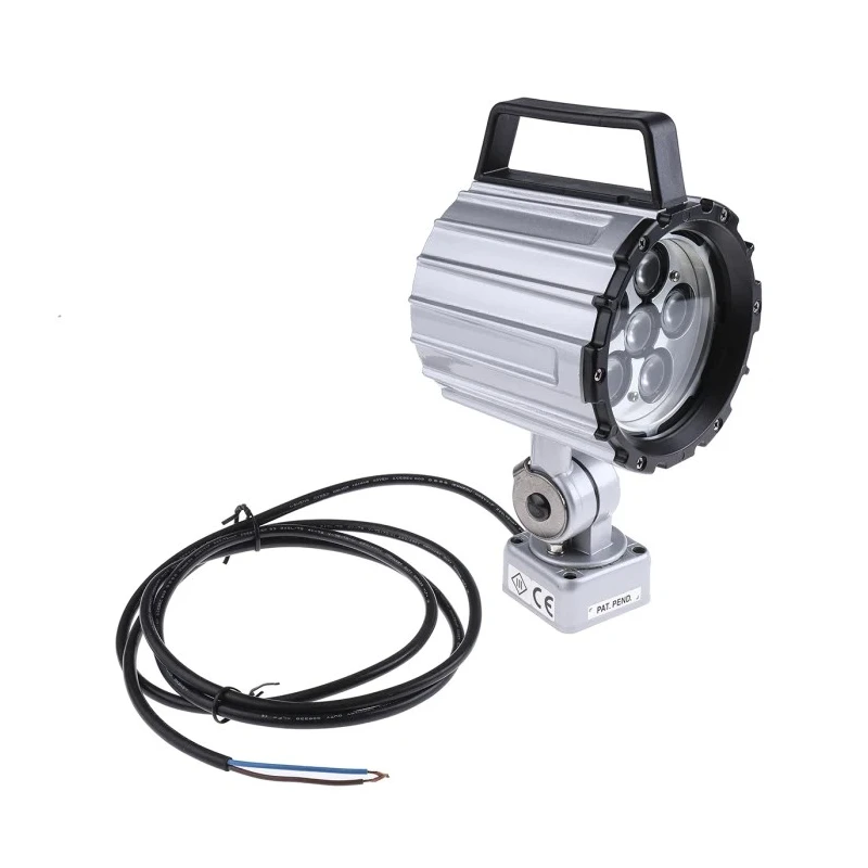 RS PRO LED Machine Light, 12 W, 24V AC, Adjustable Arm, IP65, 1.8 m Cable Length, CE Certified 777-7962