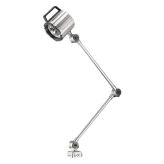 RS PRO LED Machine Light, Adjustable Arm, 12 W, 24 V AC/DC, IP65, 400 mm Reach, 800 mm Arm Length, 1.8 m Cable 777-7974