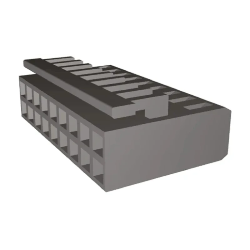 TE Connectivity AMPMODU MOD IV Female Connector Housing, 2.54 mm Pitch, 18 Way, 2 Row Straight 926476-9