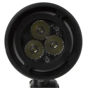 RS PRO LED Machine Light, 3W, 240V AC, Flexible Neck, IP20, 520mm Reach, 520mm Arm Length, 1.8m Cable 777-8006