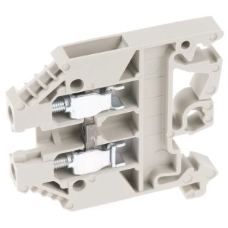 Wieland WK Series Feed Through Terminal Block 2 Positions 1-Level Screw Termination 800V 32A ATEX 57.504.0055.0