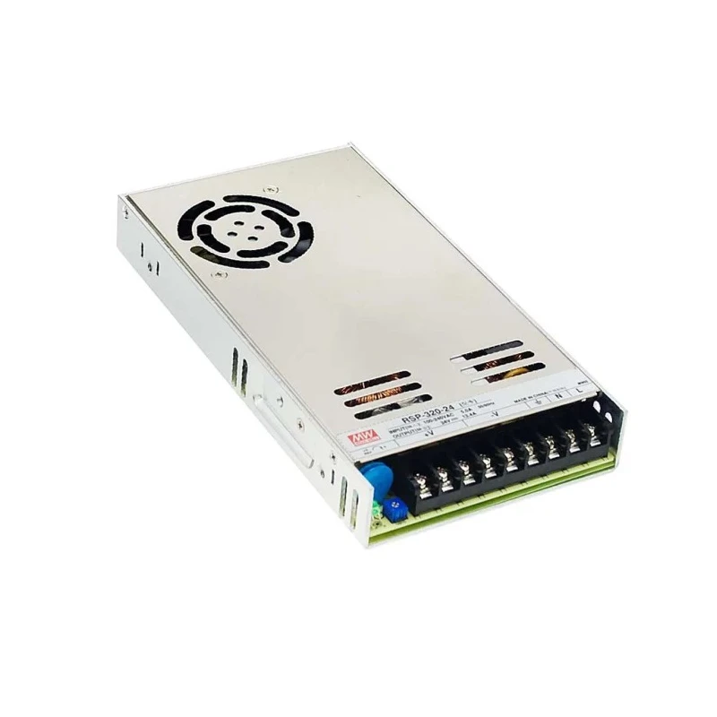MEAN WELL Switching Power Supply, 13.5V dc, 321W, Single Output, Chassis Mount, Universal Input 88-264V AC / RSP-320-13.5