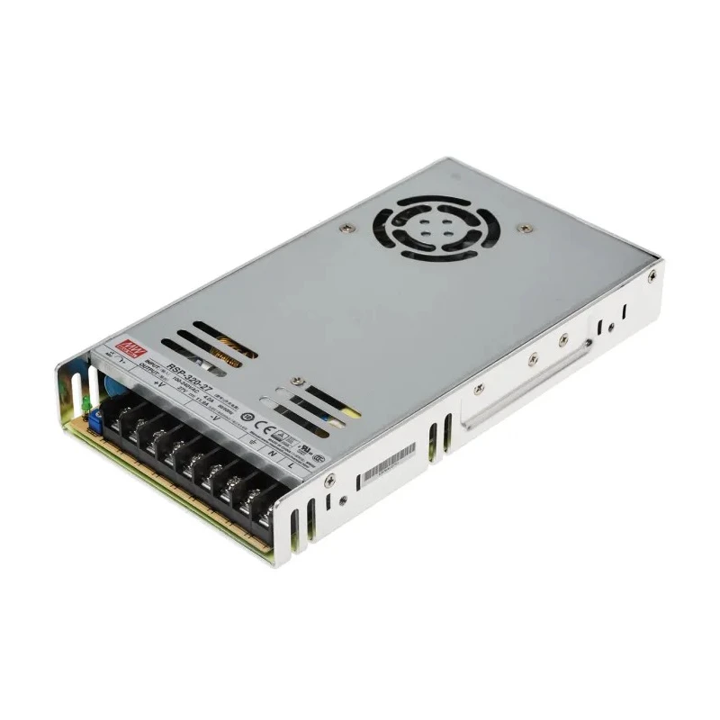 MEAN WELL 321W Switching Power Supply 27V DC, 1 Output, Chassis Mount RSP-320-27