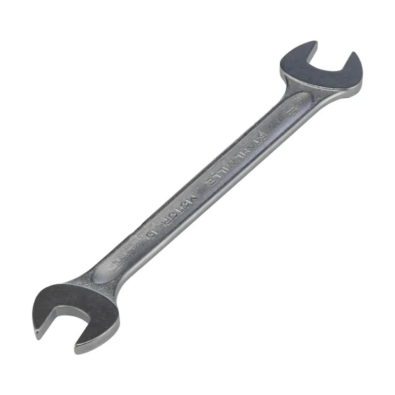 STAHLWILLE Double Ended Open Spanner Metric Size 14 mm x 15 mm, 190mm Overall Length Chrome Alloy Steel Offset Head 40031415