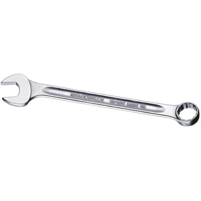 STAHLWILLE Combination Spanner 3/4 inch, Chrome Steel, Chrome Finish, 230mm Overall Length 40484040