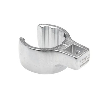 STAHLWILLE Crow Foot Spanner Head 1 in Chrome Finish with 3/8 in Insert 02490048